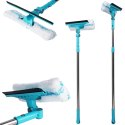 Mop teleskopowy do mycia okien ze ściągaczką 72-120cm ULTRA CLEAN 779059