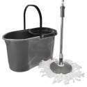 Mop z wiadrem wiadro z mopem GREY 19L ORION 720735