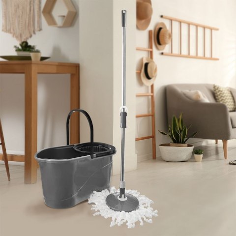 Mop z wiadrem wiadro z mopem GREY 19L ORION 720735
