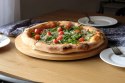 Obrotowa deska do serwowania krojenia pizzy drewniana na pizzę 35cm BRUNBESTE BB-2567