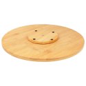 Obrotowa deska do serwowania krojenia pizzy drewniana na pizzę 35cm BRUNBESTE BB-2567