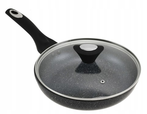 Patelnia z powłoką granitową 20cm KRISBERG Marmo KS-2677