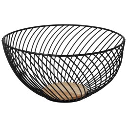 Stalowy koszyk na owoce 28.5x12.5cm KRISBERG KS-2536