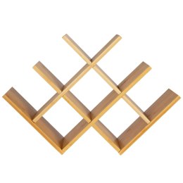 Stojak na butelki wina wino organizer drewniany do 8 butelek BRUNBESTE BB-3804