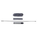 Szczotka do kurzu pajęczyn miotełka teleskopowa 2w1 80-242cm VILDE 779046