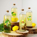 Szklana butelka na wodę lemoniadę soki smoothie sok 1L VILDE 139182
