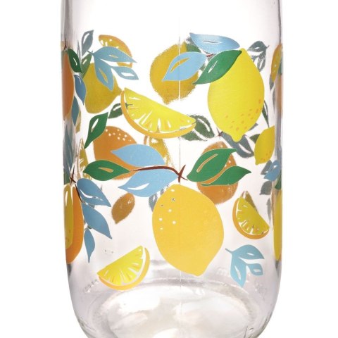 Szklana butelka na wodę soki lemoniadę cytryny 500 ml VILDE 139126-Z