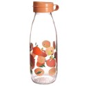 Szklana butelka na wodę soki lemoniadę pomarańcze 500 ml VILDE 139126-P