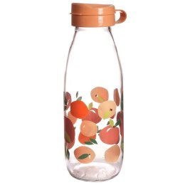 Szklana butelka na wodę soki lemoniadę pomarańcze 500 ml VILDE 139126-P