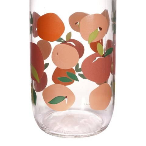 Szklana butelka na wodę soki lemoniadę pomarańcze 500 ml VILDE 139126-P