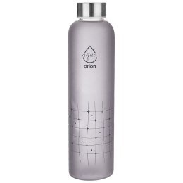 Szklana butelka na wodę soki lemoniadę szara 750 ml ORION 143760