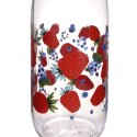 Szklana butelka na wodę soki lemoniadę truskawki 500 ml VILDE 139126-C