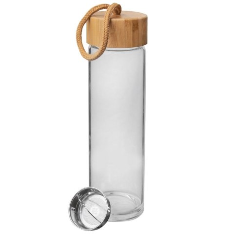 Szklana butelka na wodę soki lemoniadę z sitkiem 500 ml ORION 143758