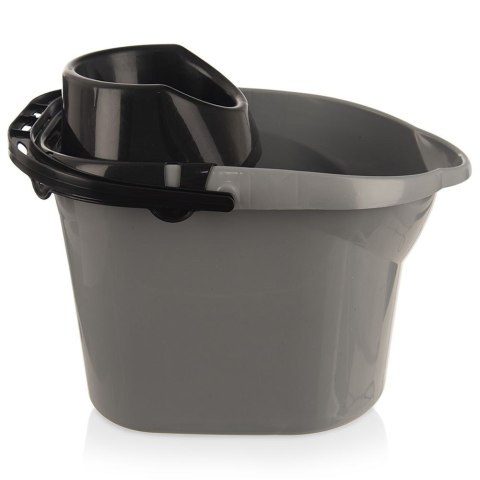 Wiadro do mopa duże szare wiaderko GREY 12L ORION 721130