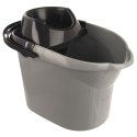 Wiadro do mopa duże szare wiaderko GREY 12L ORION 721130