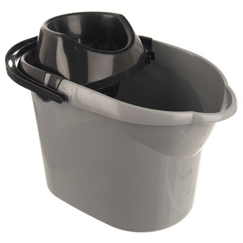 Wiadro do mopa duże szare wiaderko GREY 12L ORION 721130