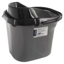 Wiadro do mopa duże szare wiaderko GREY 12L ORION 721130
