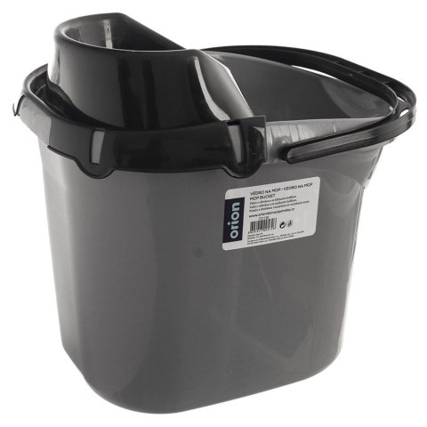 Wiadro do mopa duże szare wiaderko GREY 12L ORION 721130
