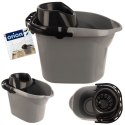 Wiadro do mopa duże szare wiaderko GREY 12L ORION 721130