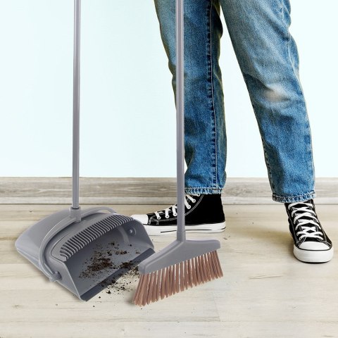 Zmiotka z szufelką długa na kiju 91cm szufelka ze zmiotką ORION 711852